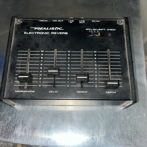 Radio Shack 32-110 Electronic Reverb Vintage Retro Sound ungetestet - Bild 1 von 5