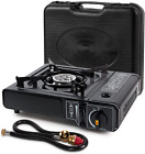 Portable Dual Fuel Gas Stove For Camping And Outdoor Cooking With Butane & Propa