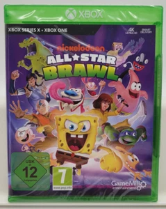 Nickelodeon All-Star Brawl Xbox Series X Xbox One ✅NEU✅ Sponge Bob Ninja Turtles - Picture 1 of 8