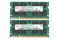 Hynix 2X 4GB DDR2 800MHz 2RX8 PC2-6400S 200PIN SODIMM Intel Laptop Memory RAM
