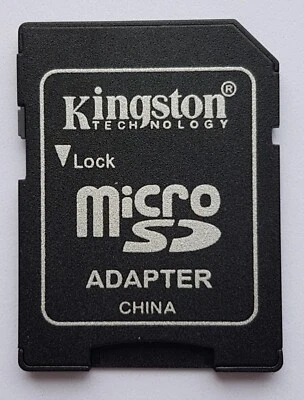 Memory Card Adapter ~ SD to MicroSD / MicroSDHC / MicroSDXC ~ Kingston - Image 1 of 2