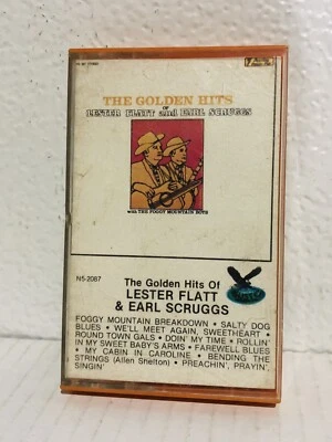The Golden Hits Of Lester Flatt And Earl Scruggs Country 1976 Cassette Tape - Image 1 of 3