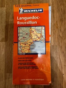 Montpellier - Roussillon - Michelin - 526 - Fold Out Map - Street and Local Area - Picture 1 of 1