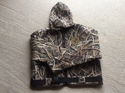 Men's 3mm Neoprene Hunting Fishing Wading Jacket Mossy Oak Shadow Grass Sz Large - Image 1 of 4