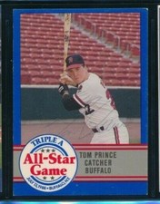 1988 ProCards Triple A All-Stars Minor League AAA-5 Tom Prince signed autograph