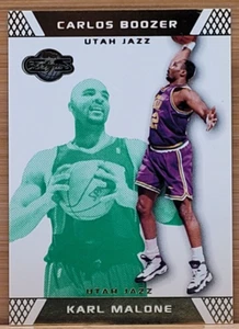2007-08 TOPPS CO-SIGNERS KARL MALONE CARLOS BOOZER #D/59 - Picture 1 of 2