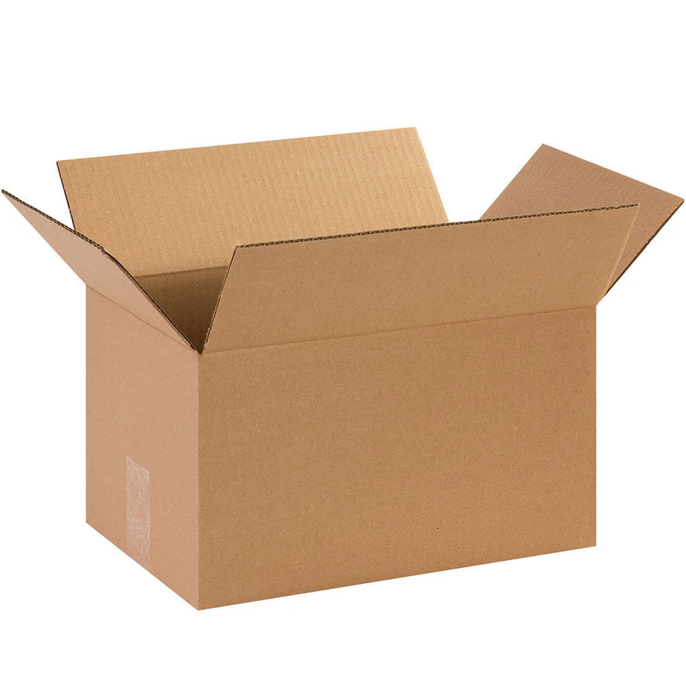 25 - 14x9x8 Cardboard Shipping Moving Storage Packing Boxes Corrugated Cartons - Image 1 of 2