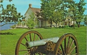 Cravens House, Cannon, Civil War Historic "Battle Above the Clouds" in Tennessee - Bild 1 von 2