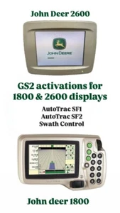 Desbloquear John Deere 2600/1800 GS2 para Autotrac o activación de control de muestra - Imagen 1 de 1