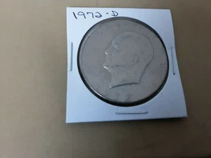 1972 D Eisenhower Dollar, in gutem Zustand - Bild 1 von 2
