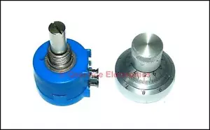 Tektronix 331-0328-00 Precision 10 Turn Dial + Potentiometer 311-1183-01 2K - Picture 1 of 2