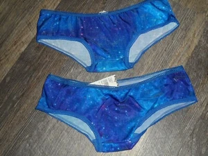 2 pantillas bikini hipster ~ medianas 6 ~ diseño de galaxia Tilly's - Imagen 1 de 5
