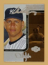 2006 Co-Signers A Rodriguez / D Jeter 052/125 Changing Faces Silver Bronze #50A