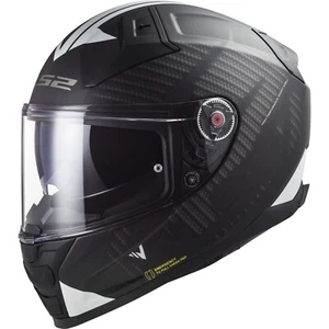 LS2 Motorrad Helm Gr. M Vector II 2 Splitter FF811 schwarz-weiß - Bild 1 von 6