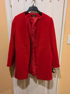Tahari Red Blazer Women’s Size 12 - Picture 1 of 11
