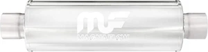 Marmitta di Scarico Magnaflow Performance 10414: 2"/2" Ingresso/Uscita, 4X4X14" Tonda, - Foto 1 di 3