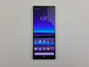 Sony Xperia 1 (802SO) 64GB - White (GSM Unlocked) Smartphone - CRACKED - K3901 - Picture 1 of 10