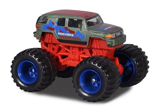 Majorette 212057255 - Monster Rockerz - Toyota MJ - Gris/Rojo (7cm) - Nuevo - Imagen 1 de 1