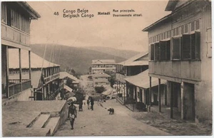 CONGO BELGA MASTADI - cartolina viaggiata - Picture 1 of 2