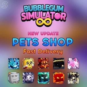 Bubble Gum Simulator INFINITY - Pets Shop - NEW UPDATE Cheapest Prices! - Afbeelding 1 van 19