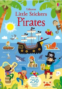 Usborne Little Stickers Pirates Book Over 250 Stickers Included BRAND NEW - Picture 1 of 1