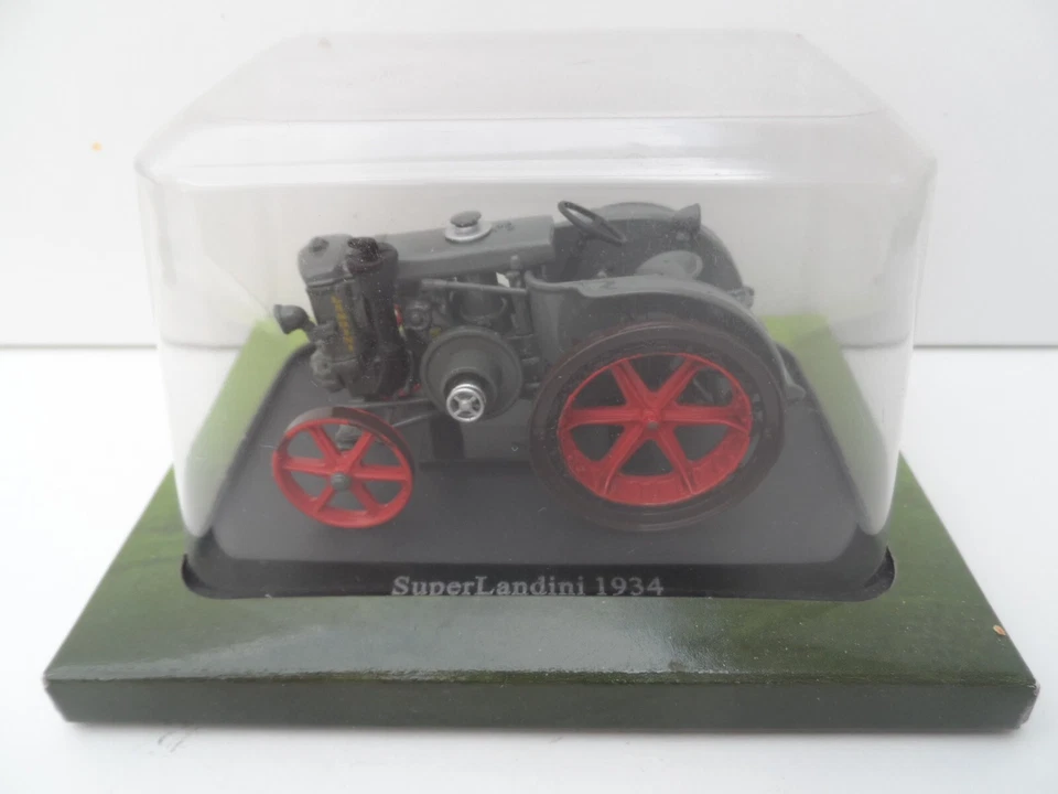 New 1:43 Super Landini 1934 Tractor Universal Hobbies Hachette Box Damaged - Image 1 of 4
