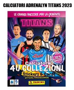 LOTTO 50 CARD PANINI CALCIATORI ADRENALYN XL 2023 TITANS  NUOVE - Picture 1 of 1