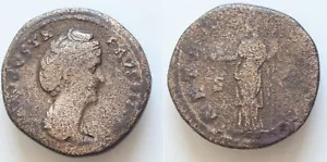 RARO Dupondio Faustina I ROMA 140-141 d.C - Foto 1 di 1