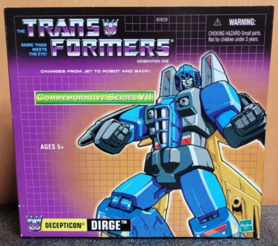 Transformers G1 Commemorative Series VII Dirge figure sealed - Image 1 of 4
