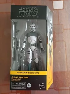 Star Wars The Black Series The Clone Wars Clone Trooper (Kamino) 6 Inch Sealed - Picture 1 of 2