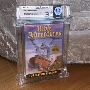 Nuevo juego del árbol de la sabiduría NES Bible Adventures WATA 7.5 sellado de fábrica sin licencia - Imagen 1 de 3