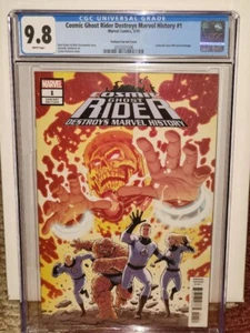 Marvel Cosmic Ghost Rider Destroys Marvel Universe # 1 CGC 9.8 Pacheco Variant - Picture 1 of 1