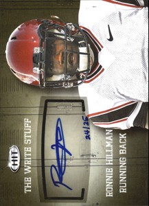 2012 SAGE HIT Write Stuff Autographs #WS4 Ronnie Hillman /25