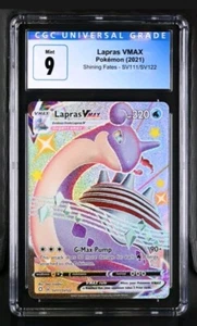 2021 Pokemon Shining Fates Lapras VMAX CGC 9 (sv111/sv122) 🔥 ✨✨ - Picture 1 of 2