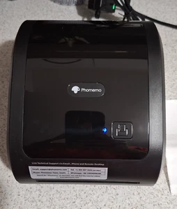 Phomemo D520 Thermal Printer 4×6 Shipping Label Printer Black VGC - Picture 1 of 12