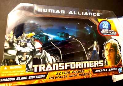 NEW HASBRO TRANSFORMERS HUMAN ALLIANCE (SHOWDO BLADE/SIDESWIPE) - Image 1 of 4