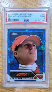 2023 Topps Sapphire F1 #199 Michael Schumacher IV 4/99 PSA 9 - Picture 1 of 2