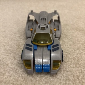 Transformers Armada Blurr Toy Action Figure Grey Race Car 2002 Hasbro - Picture 1 of 13