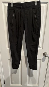 Athleta Trekkie North Black Jogger Pants Size 4 - Picture 1 of 9