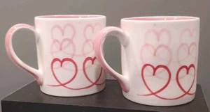 2er Set KISTE & FASS Rot Rosa Schatz/Valentinstag 8 Unzen Kaffeetassen NICHT MEHR ERHÄLTLICH - Bild 1 von 7