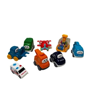 Konvolut 8 Spielfahrzeuge Kleinkind Spielzeug Motorik lernen - Bild 1 von 6