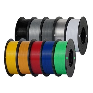 Kingroon 10 kg filament d'imprimante 3D PETG 1,75 mm paquets 1 kg lot de rouleaux mélange blanc CA - Photo 1/17