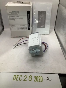 Interruptor sensor controles de agudeza - SPODMA D WH - atenuación controlada por ocupación - Imagen 1 de 8