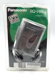 Panasonic RQ-V60 AM/FM Stereo Walkman Radio Lettore Cassette - NUOVO *LEGGI* - Foto 1 di 5