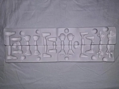 MOLDES SCI M&M PEPITAS PIES Y MANOS (ÚNICOS EN SU CLASE) MOLDE DE CERÁMICA FUNDICIÓN DESLIZAMIENTO DE COLECCIÓN Foto 1 de 4