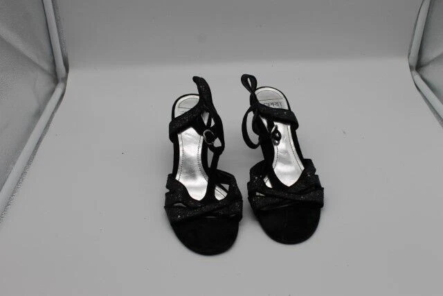 Esprit Schuhe schwarz uni mit silberner Sohle Gr.37 #A0600 - Bild 1 von 1