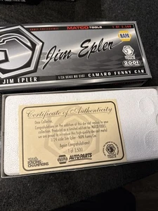 NAPA MATCO TOOLS JIM EPLER 2001 CAMARO 1:24 DIE CAST FUNNY CAR RC24212 - Picture 1 of 5