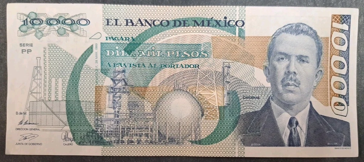 1989年墨西哥纸币| eBay