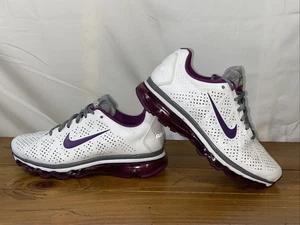 Women’s Nike Air Max+ 2011 White Purple - Size 9 - Picture 1 of 8