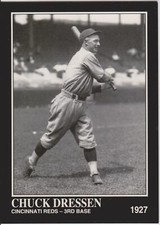 1994 Conlon Collection TSN Chuck Dressen #1120 Cincinnati Reds Baseball